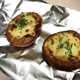 椎茸のツナチーズ焼き